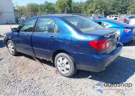 2005 Toyota Corolla Le из США, поврежденный, VIN 2T1BR32E35C552324